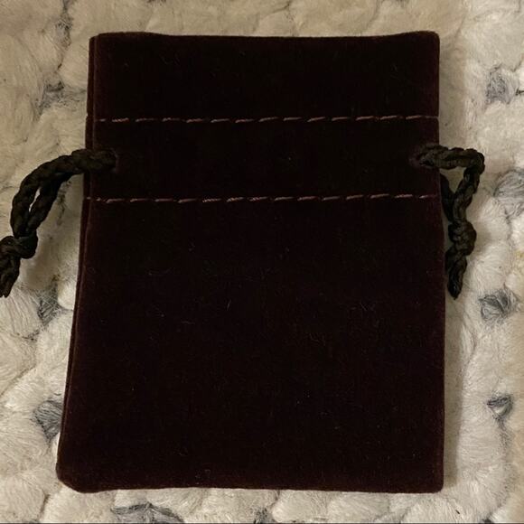 LOUIS VUITTON Ring Earrings NEW Jewelry Storage Velvet Bag Sleeper Gift Pouch - Picture 4 of 5